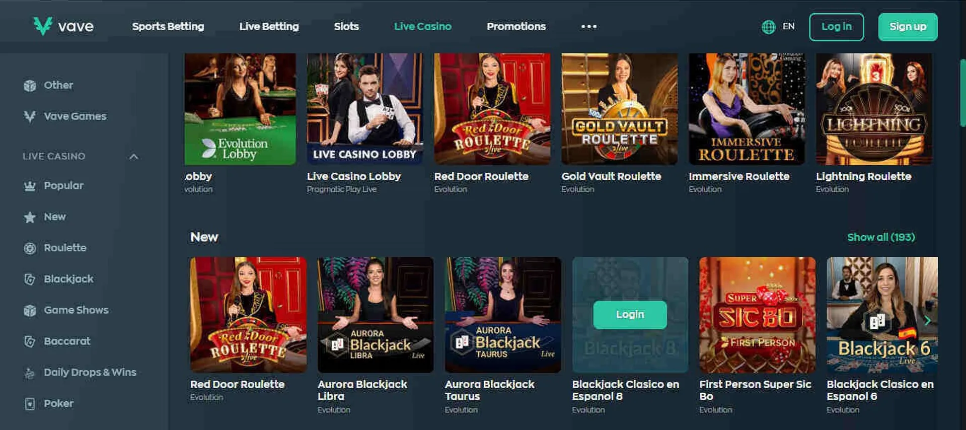 Betting online